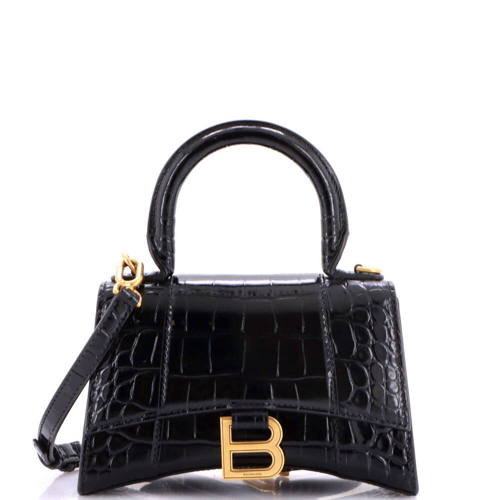 Balenciaga XS Hourglass Top Handle Bag